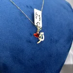 گردنبند طلا حروف دخترانه