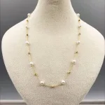 گردنبند طلا مروارید دخترانه