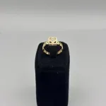انگشتر طلا مربعی زنانه