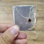 گردنبند طلا سواروسکی دخترانه