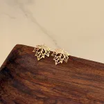 گوشواره طلا میخی دخترانه