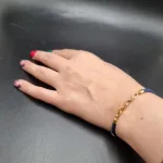 دستبند طلا هرمس زنانه