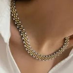 گردنبند طلا رولکس دخترانه
