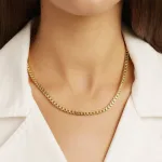 گردنبند طلا ونیزی دخترانه